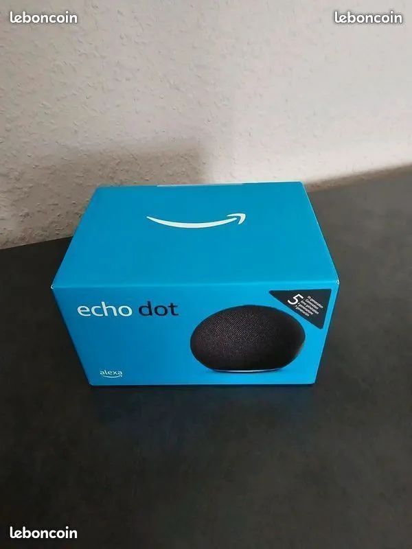 Amazon Echo Dot 5 noire (Alexa) Neuve sous blister
