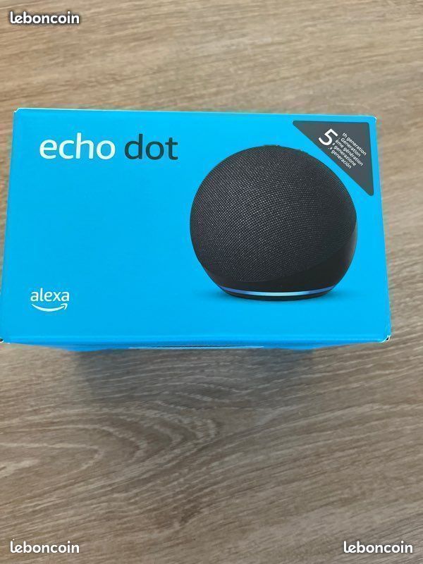 Amazon Echo Dot 5 noire (Alexa) Neuve sous blister