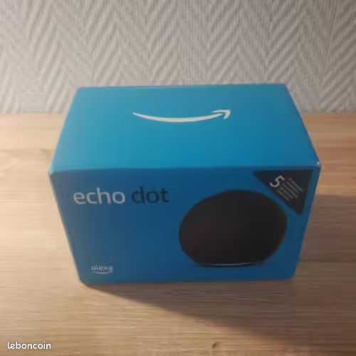 Amazon Echo Dot 5 noire (Alexa) Neuve sous blister