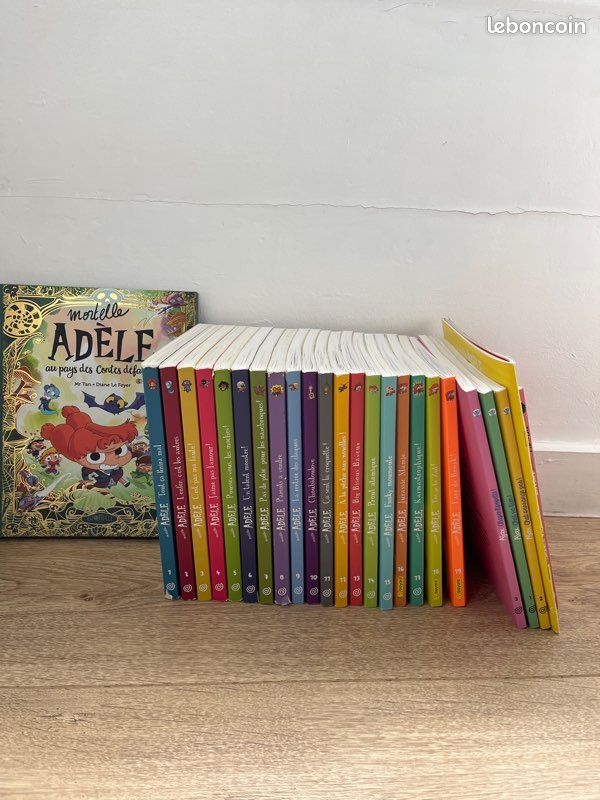 Lot de livres Mortelle Adèle