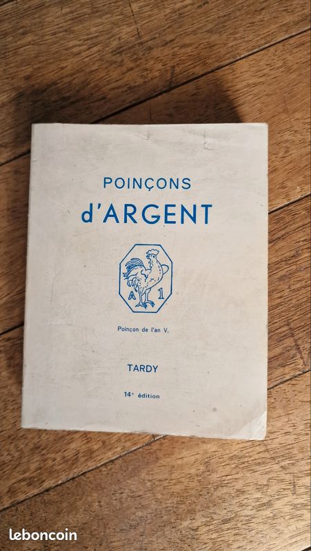 Livre poinçons d'argent et d'étain