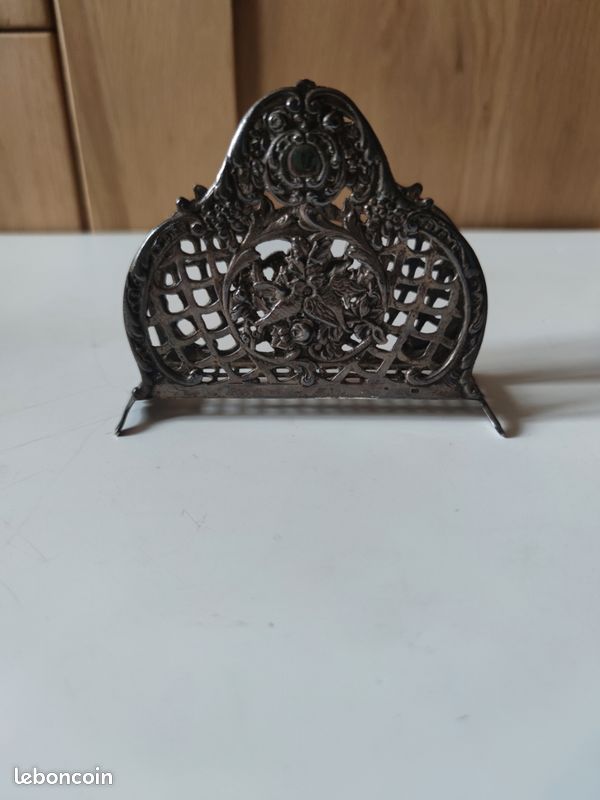Porte lettre argent