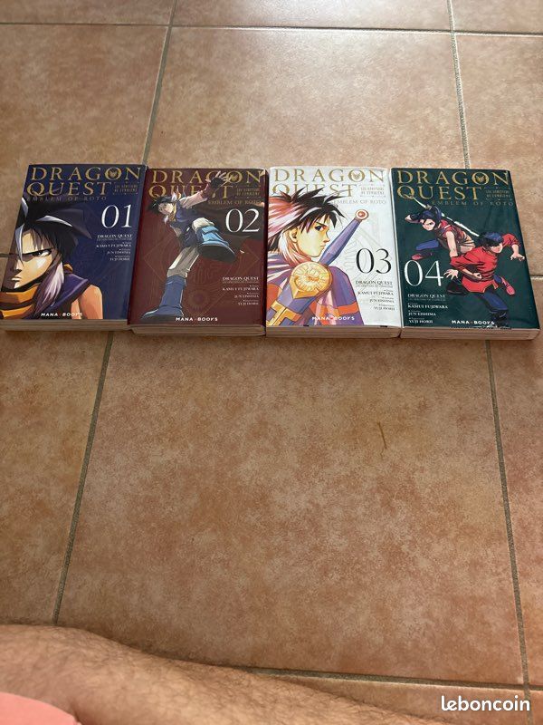 Mangas dragon quest 1 2 3 4