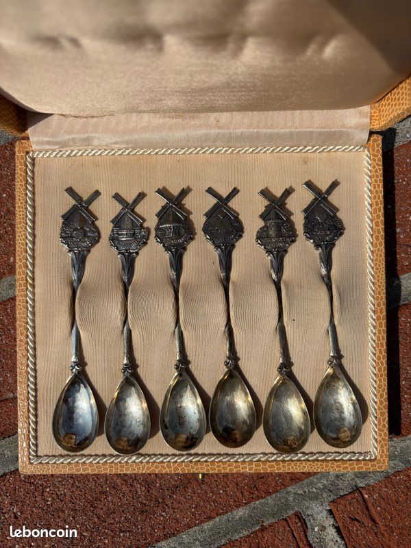6 cuillères argent Moulins - Philips