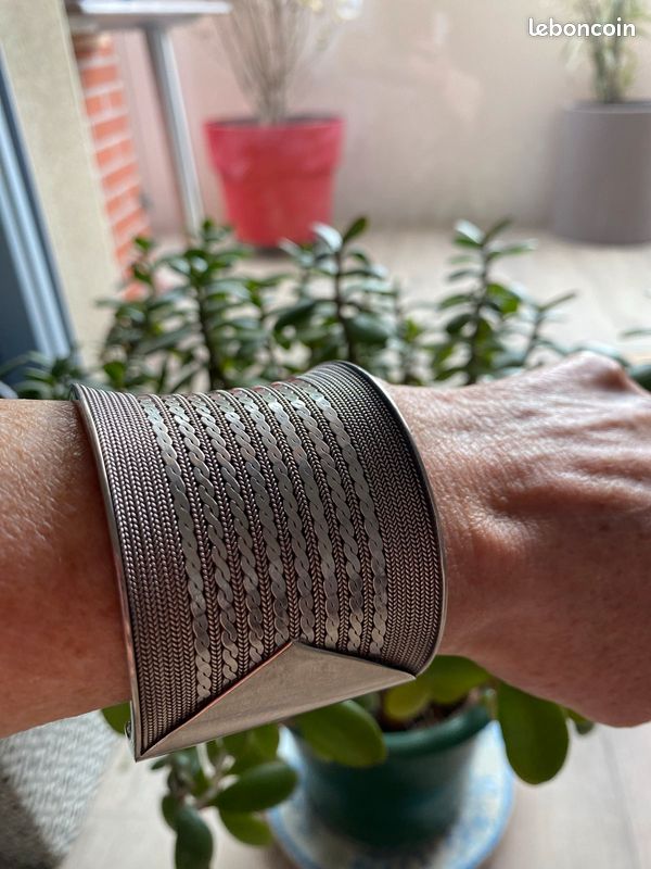 Bracelet argent poinçonner