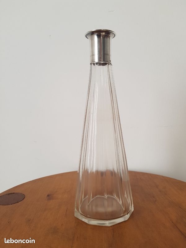 Carafe à Liqueur Monture Argentée