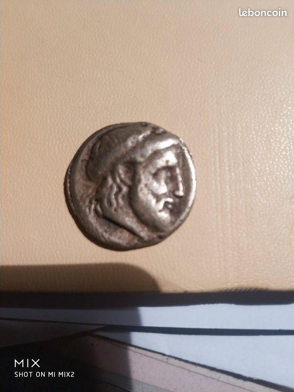 MONNAIE TETRADRACHME "IMITATION DE PHILIPPE II DES CELTEs DU DANUBE"