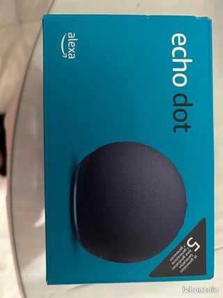 Amazon Echo Dot 5 noire (Alexa) Neuve sous blister
