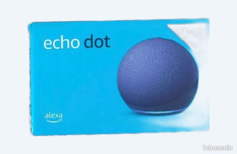 Amazon Echo Dot 5 BLEU (Alexa) Neuve sous blister