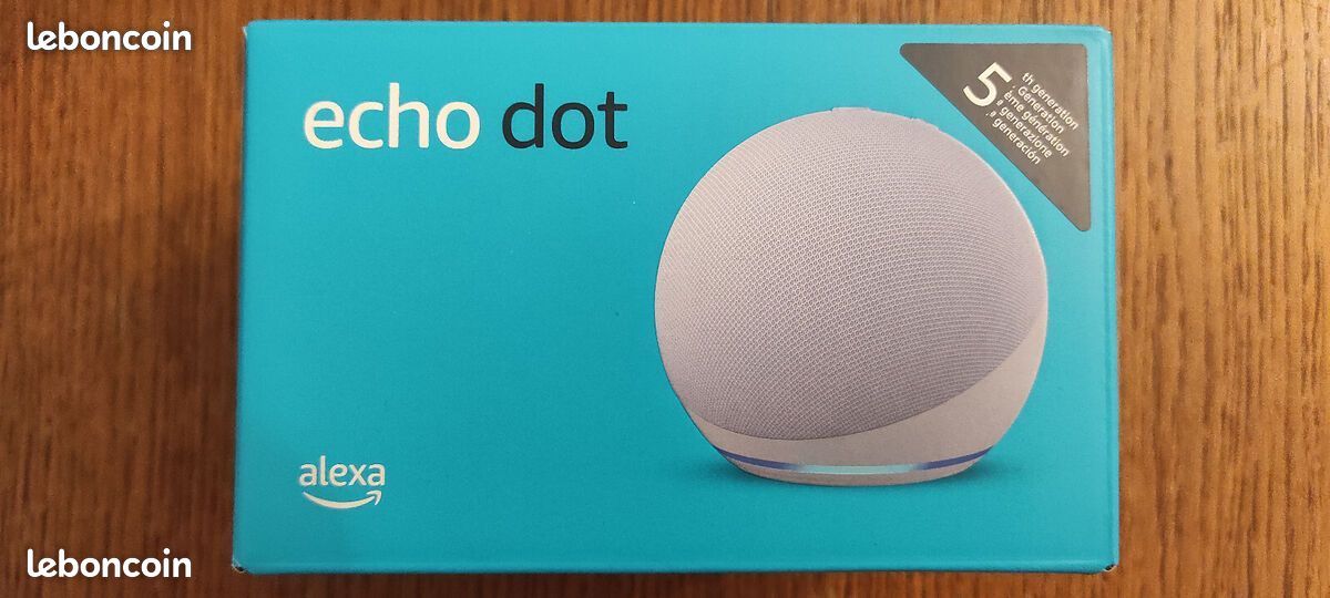 Amazon Echo Dot 5 blanche (Alexa) Neuve sous blister