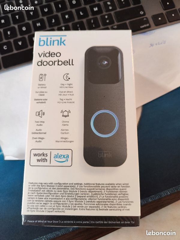 Sonnette vidéo ( Blink video doorbell ) neuve sous blister