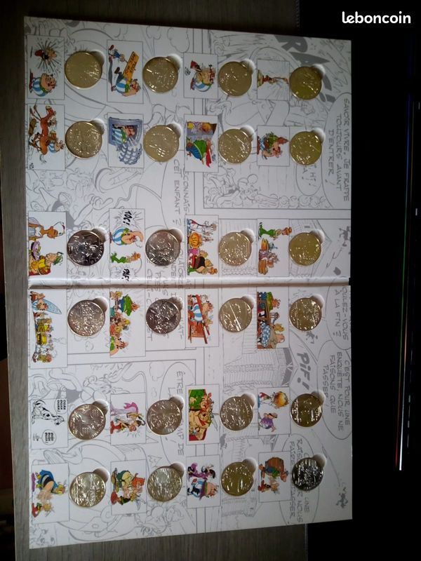 24 pièces en argent Monnaie de Paris Astérix (2015)