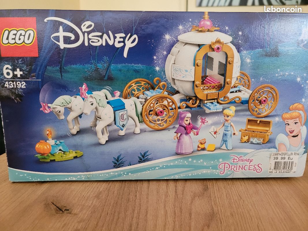 Lego 43192 Disney : Le carrosse royal de Cendrillon