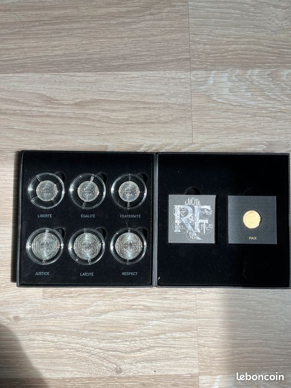 Les valeurs de la république monnaie de paris 2013