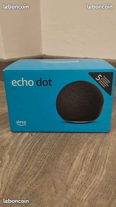Amazon Echo Dot 5 noire (Alexa) Neuve sous blister
