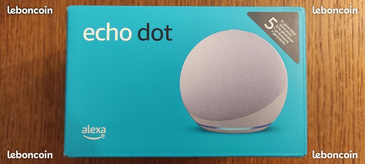 Amazon Echo Dot 5 blanche (Alexa) Neuve sous blister